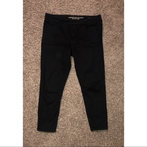 American Eagle Next Level Stretch Black Jeans